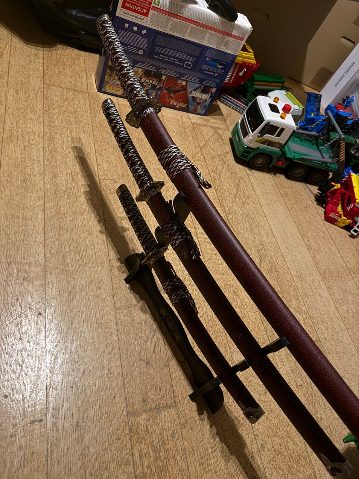 Katana samurai zwaarden 3, Ophalen, Zo goed als nieuw
