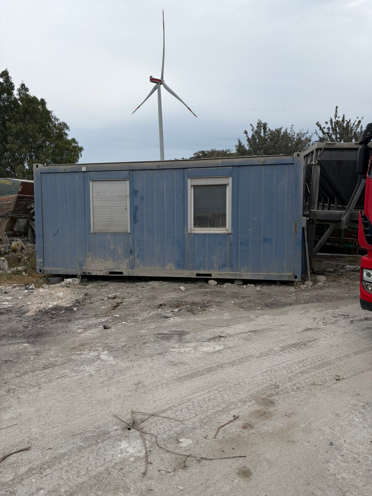 Werf container/ schaftkeet/ optrek container/, Ophalen, Zo goed als nieuw