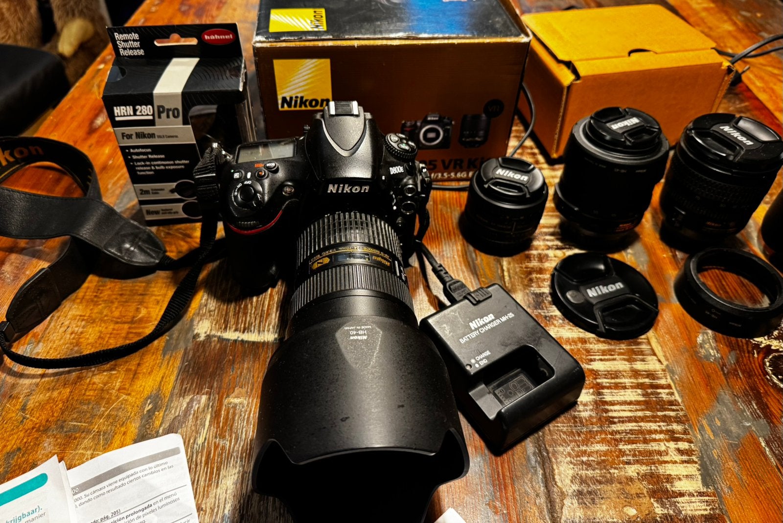 Nikon D800E +24-70mm f/2.8G +105mm Macro +50mm +18-55 +18-70, TV, Hi-fi & Vidéo, Enlèvement ou Envoi, 36 mégapixels, Moins de 4 fois