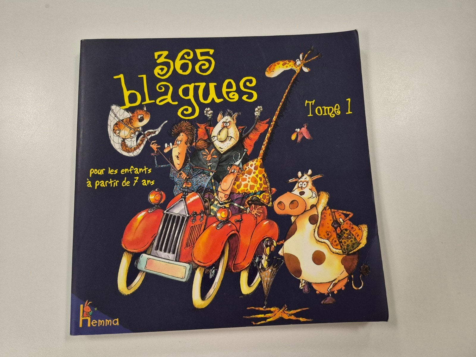Livre "365 blagues" édition Hemma, Boeken, Kinderboeken | Jeugd | onder 10 jaar, Gelezen, Non-fictie, Ophalen of Verzenden