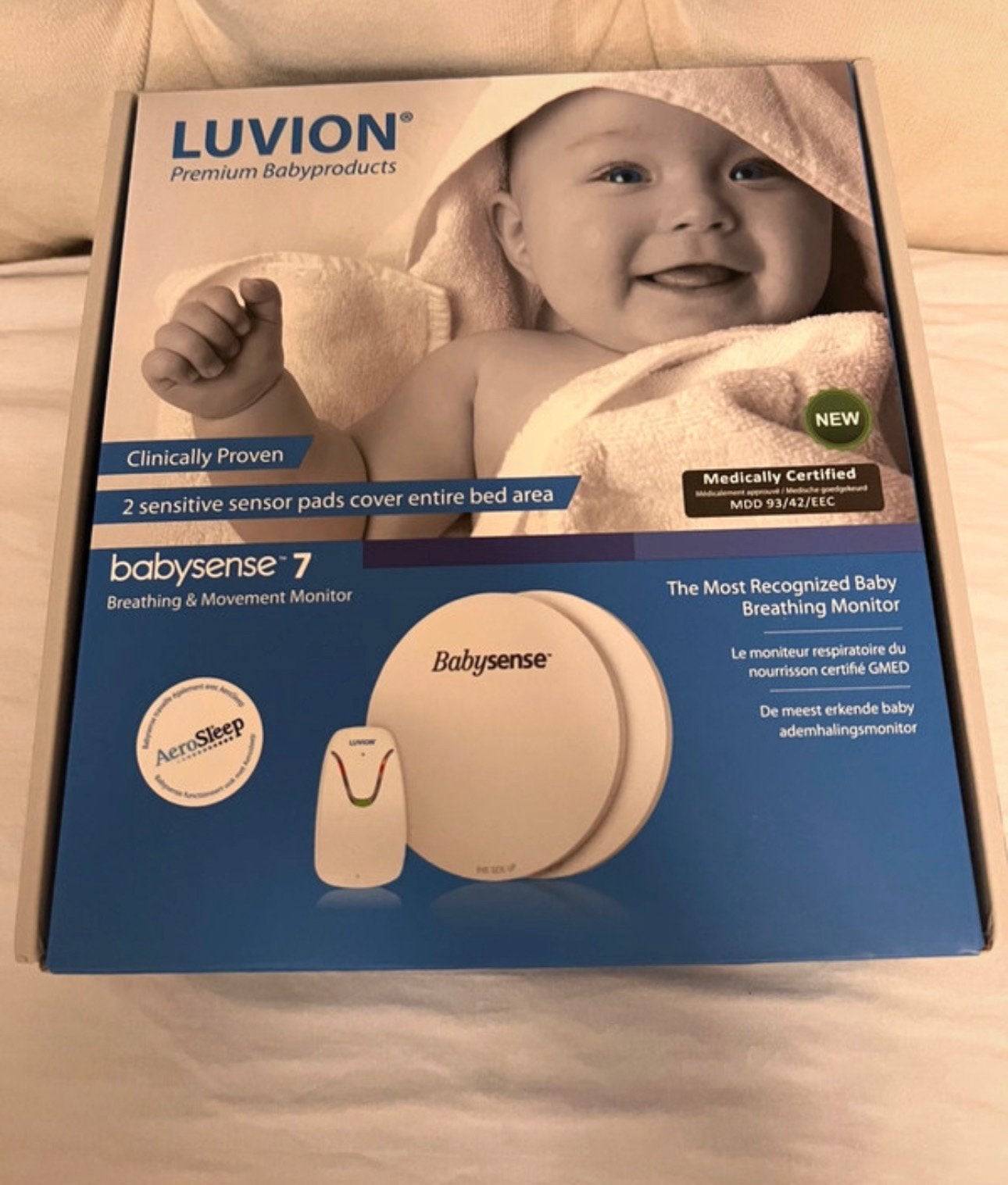 Luvion babysense 7 sensormatje, Kinderen en Baby's, Babyfoons, Ophalen, Nieuw