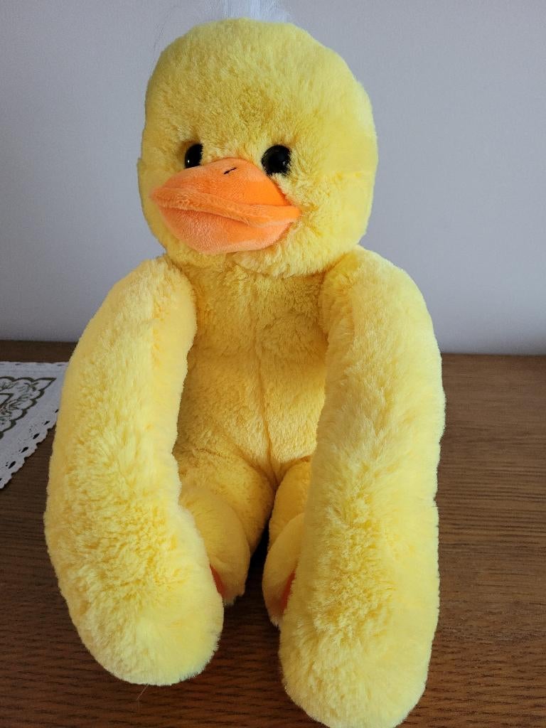 CANARD PELUCHE PORTE PYJAMA, Neuf, Jaune, Canard, Enlèvement