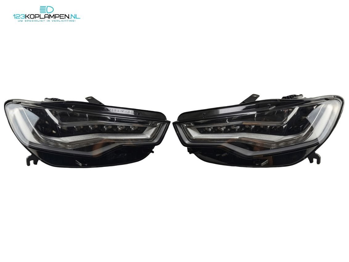 Audi A6 C7 4G Full LED koplamp koplampen links rechts, Auto-onderdelen, Ophalen, Gebruikt, -, -