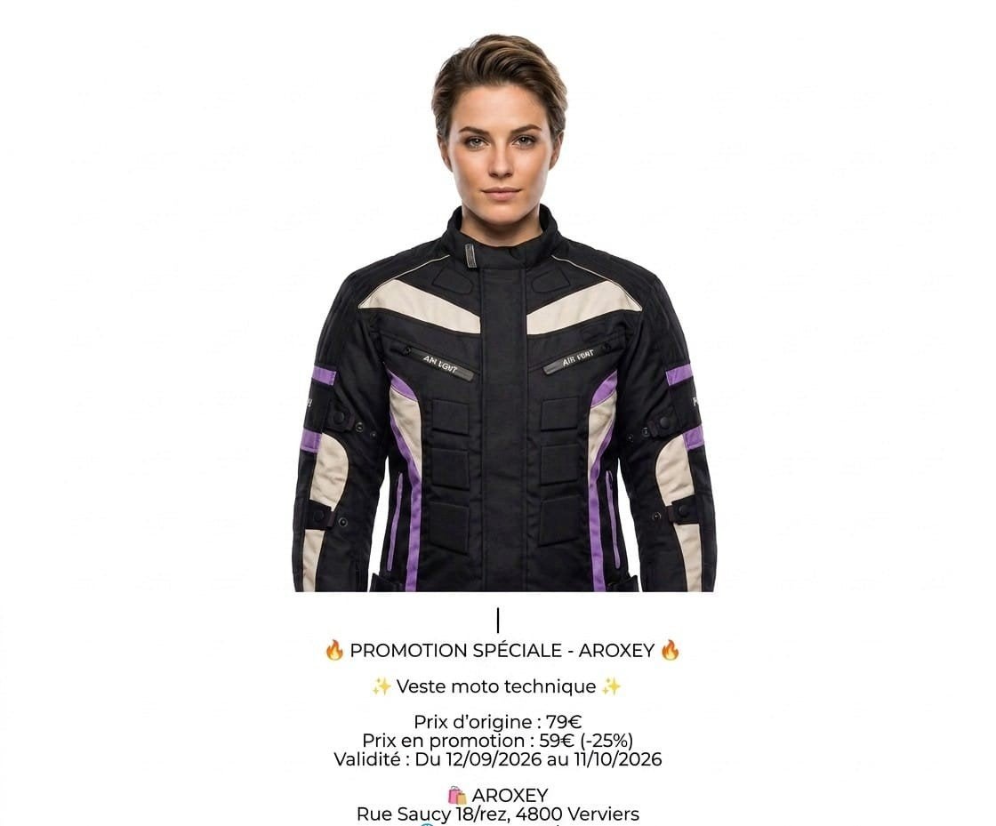veste de Moto textile cordura 600D neuf CE protecteurs, Envoi, Neuf, avec ticket, Manteau | tissu