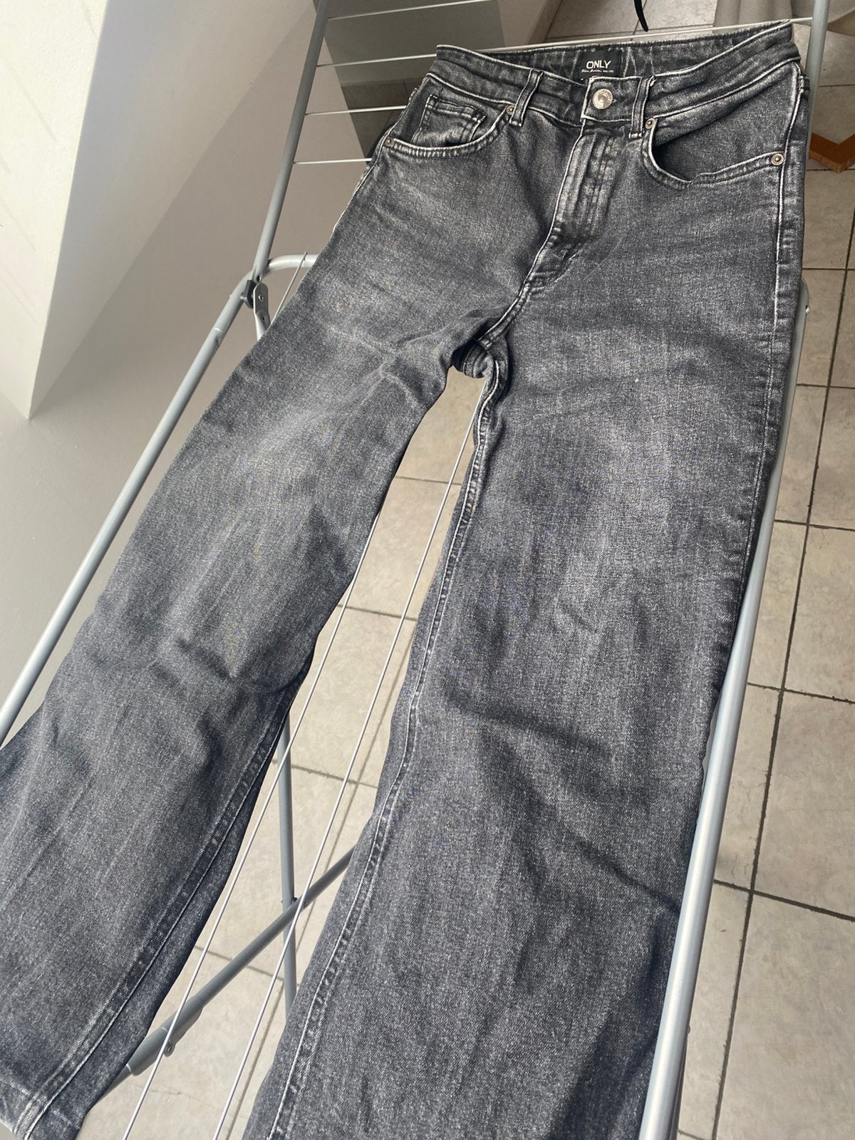 Grijze jeans, Kleding | Dames, Ophalen of Verzenden, Gedragen, Grijs