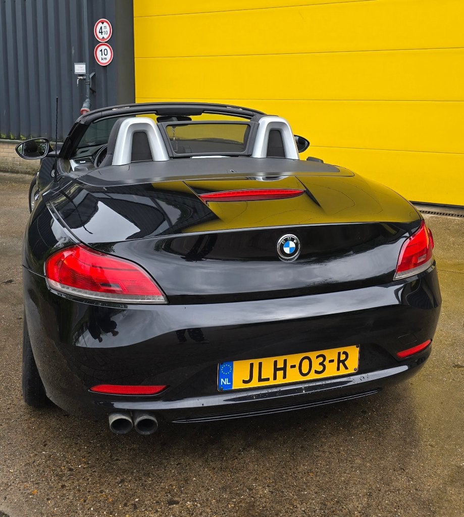 Bmw Z4 .bl 2009 zwart. Zwart leer, Auto's, 2500 cc, Achterwielaandrijving, Zwart, Cabriolet