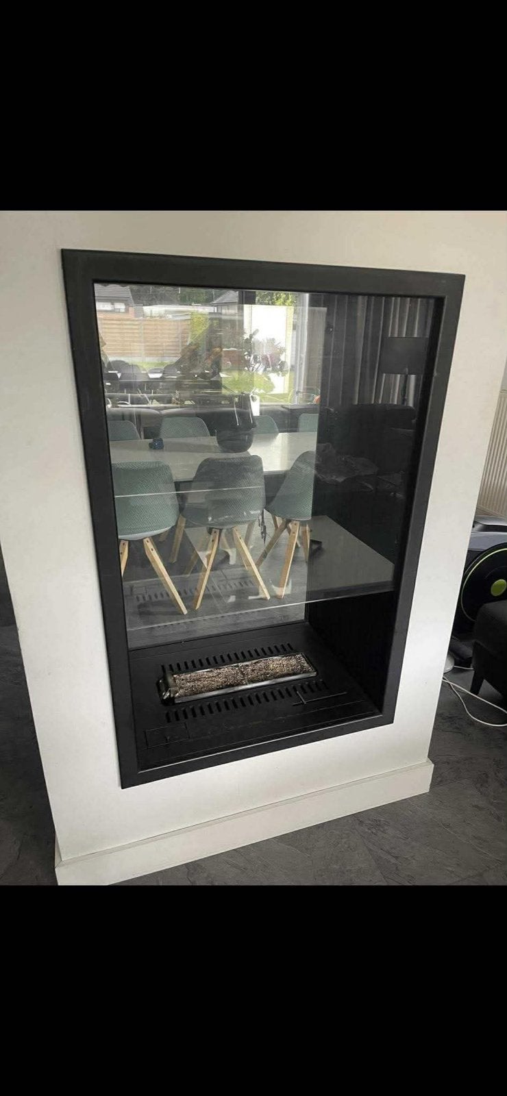Gaskachel, Huis en Inrichting, Kachels, Ophalen, Gebruikt, Gas, Inbouw