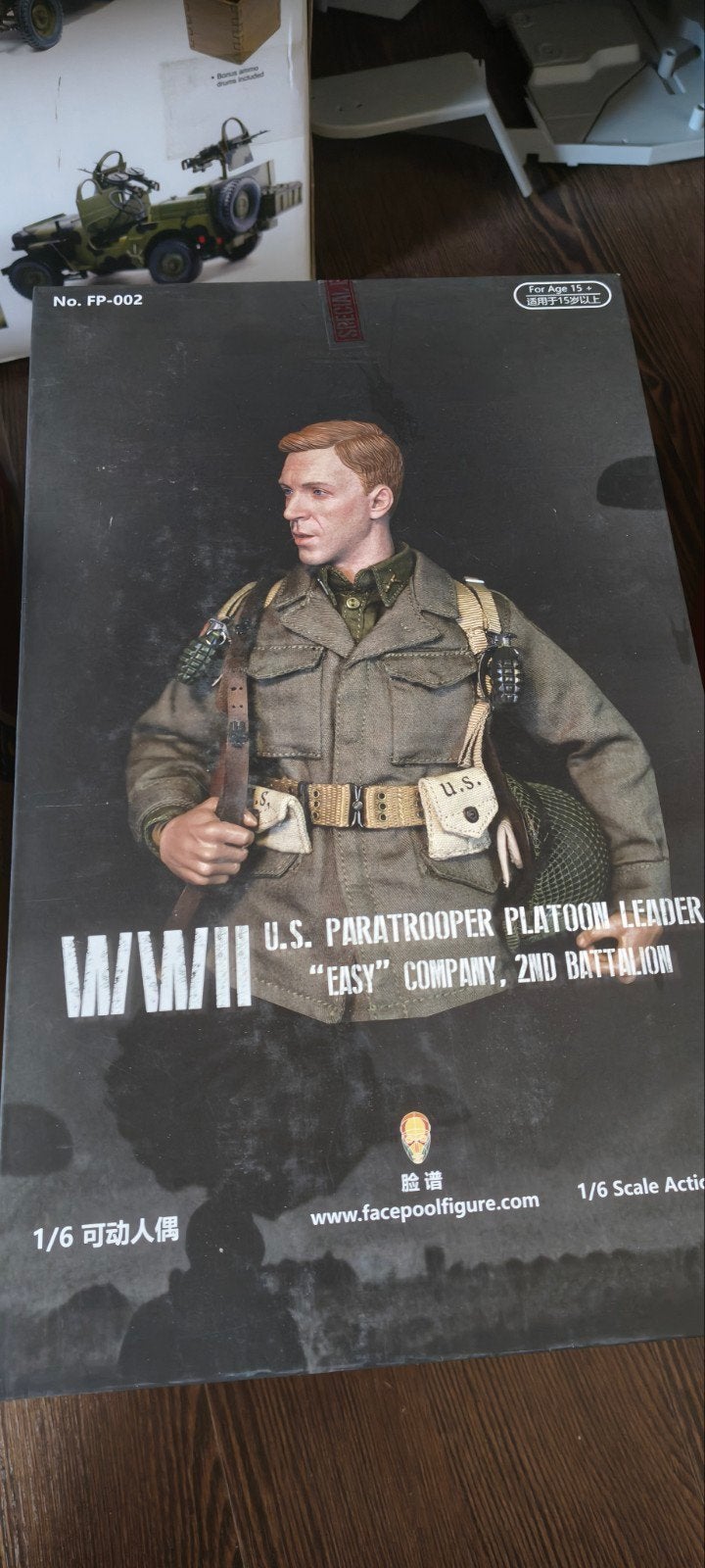 WW2 figuren 1/6, Ophalen of Verzenden, Groter dan 1:35, Figuur of Figuren
