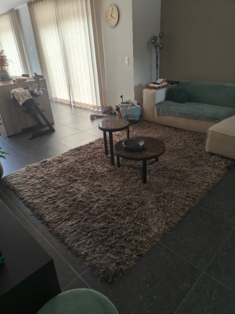 Hoogpolig tapijt (2mx3m), Huis en Inrichting, Stoffering | Tapijten en Vloerkleden, Ophalen, Beige, 200 cm of meer, 200 cm of meer