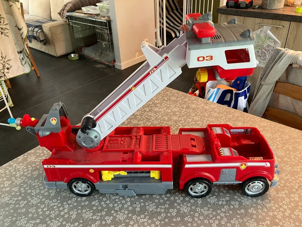 Paw Patrol - ultimate rescue firetruck - Marshall, Ophalen, Gebruikt