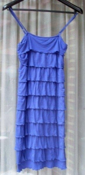 Blauwe jurk van Mila Star for girls maat 170-176, Kleding | Dames, Blauw, Ophalen of Verzenden, Maat 36 (S), Gedragen