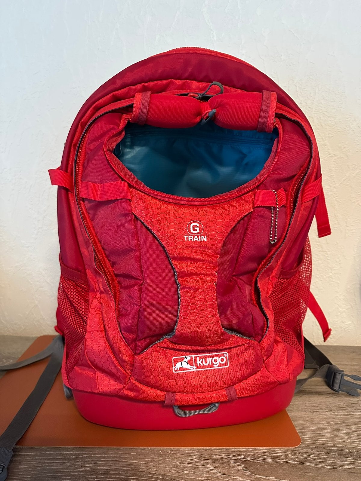 Kurgo G-Train K9 Hondenrugzak (Chili Red) Zo goed als nieuw!, Dieren en Toebehoren, Kurgo, Ophalen, Zo goed als nieuw
