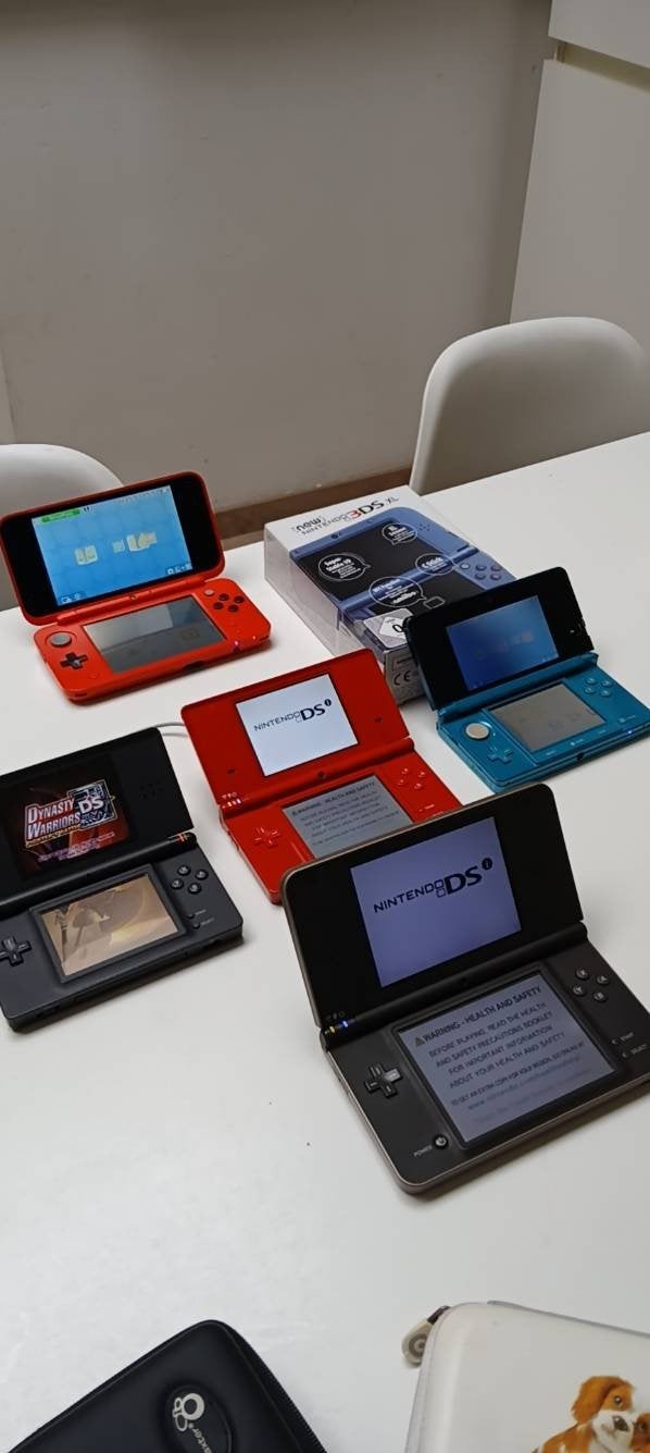 Ultieme Nintendo DS & 3DS Verzameling: 6 Consoles + 15 Games, Ophalen of Verzenden, Rood, DS Lite