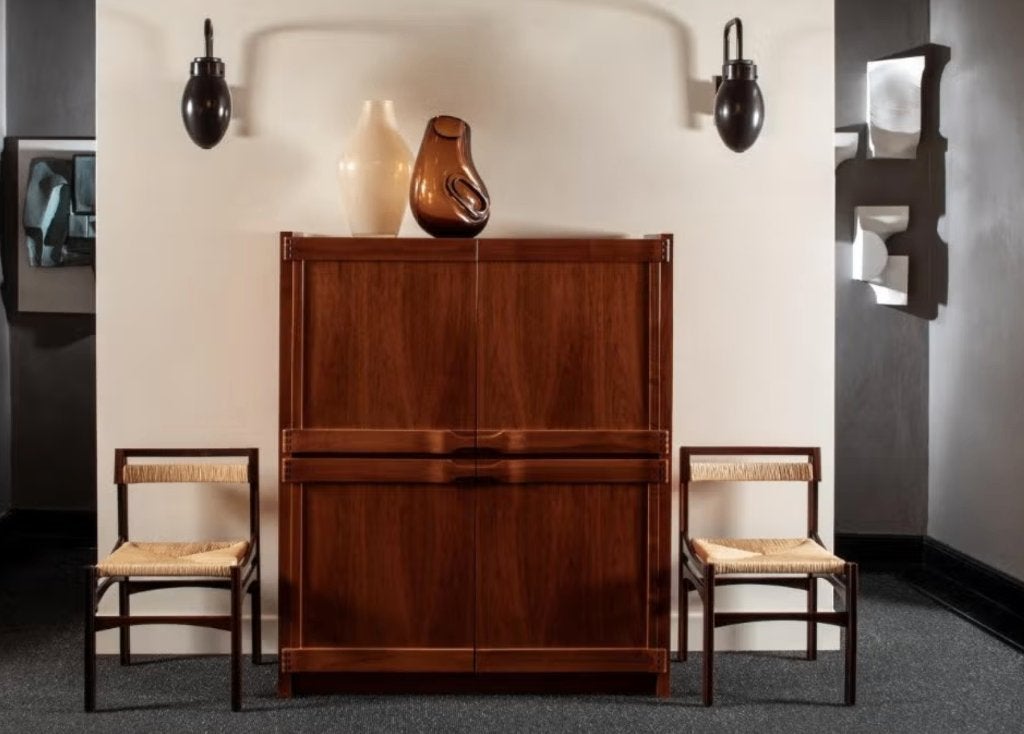 vintage deense bar kast, Huis en Inrichting, Kasten | Buffetkasten, Gebruikt, Ophalen