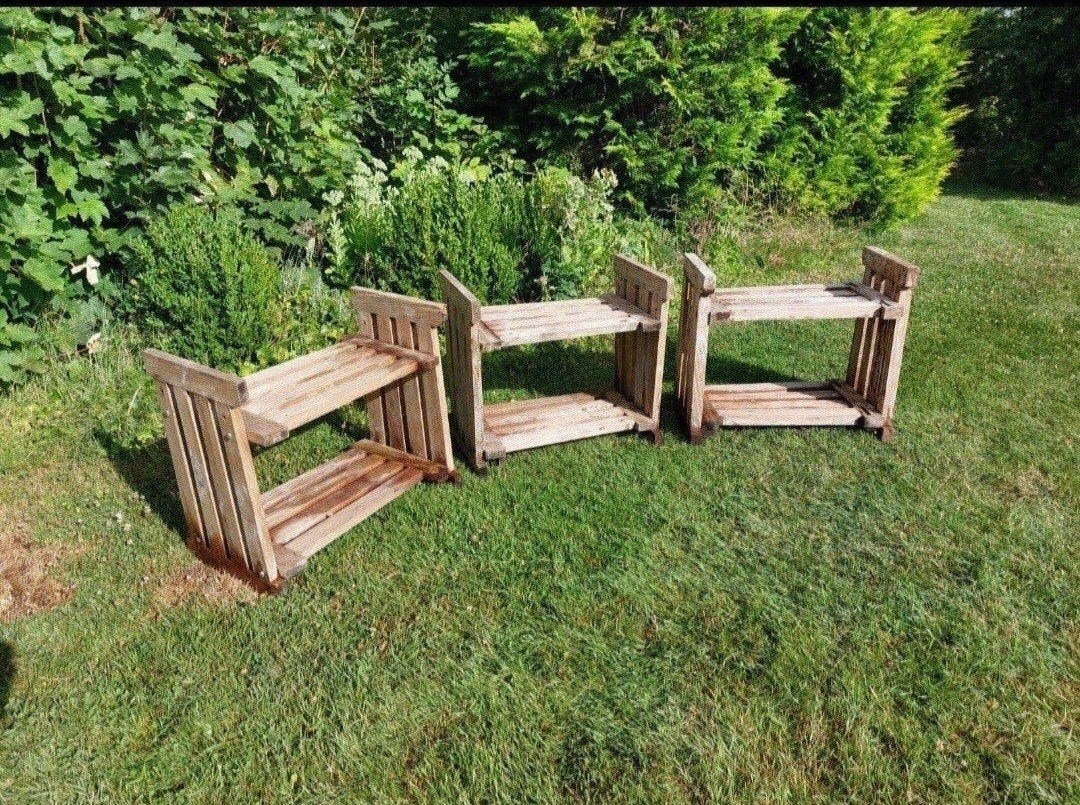 3 plantenrekjes, Tuin en Terras, Bloembakken en Plantenbakken, Ophalen