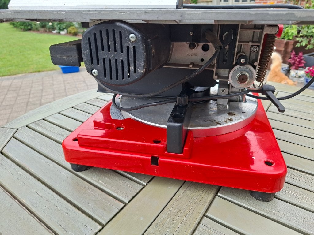 hobby tafelzaag, Doe-het-zelf en Bouw, Ophalen, Gebruikt, Cirkelzaag, Zie foto