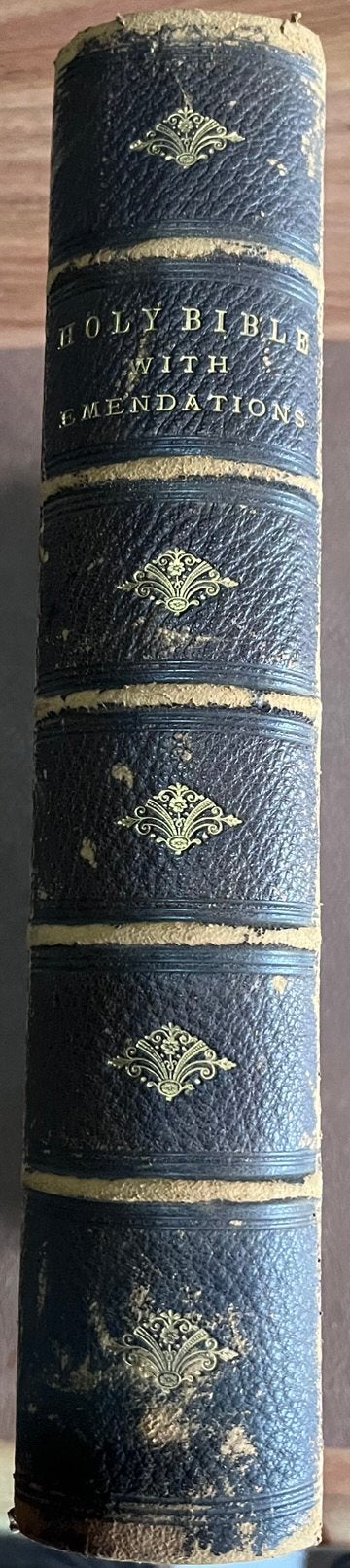 The Holy Bible with Emendations - 1864, Antiek en Kunst, Ophalen of Verzenden