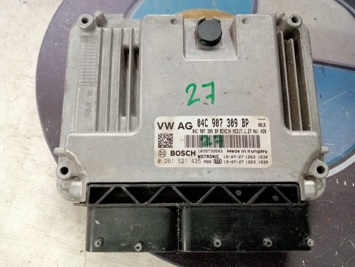 Motorregelapparaat VW Polo 2G 1.0 TSI DKLA 04C907309BP, Gebruikt, -, Volkswagen, -