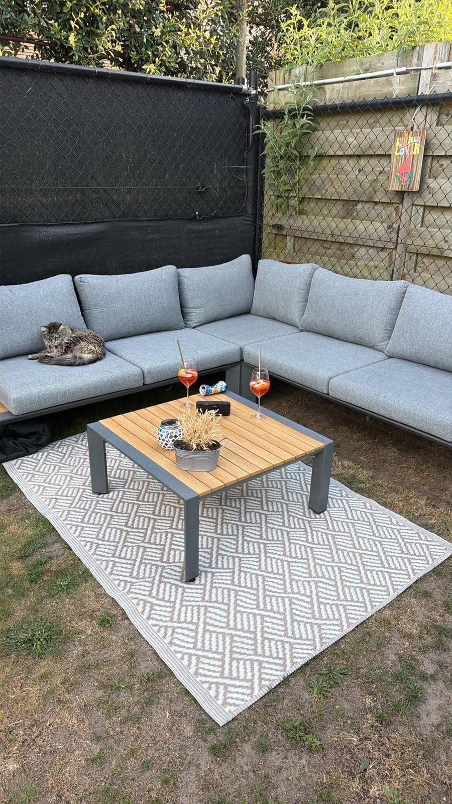 Propere loungeset, Ophalen, Zo goed als nieuw, Loungeset