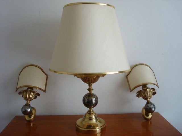 VINTAGE IMPIRE  LAMPEN SET 1960/70, Ophalen, Vintage, Kunststof, Zo goed als nieuw