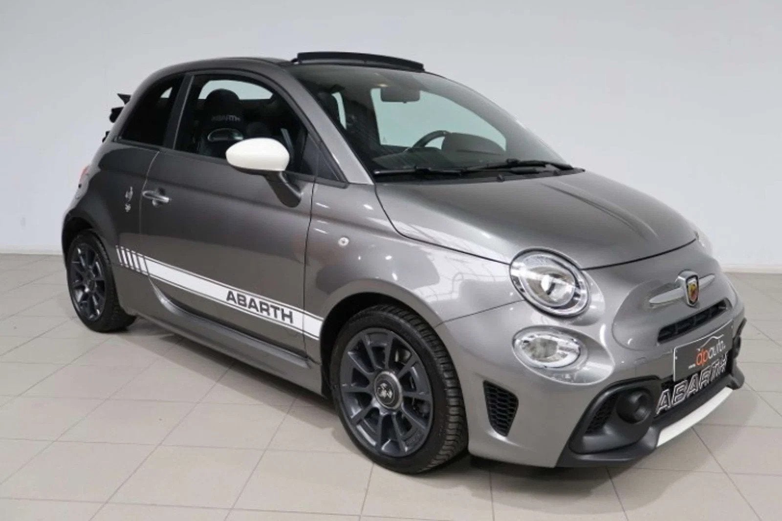 Abarth 595C 1.4i, Cuir, Argent ou Gris, Achat, Entreprise