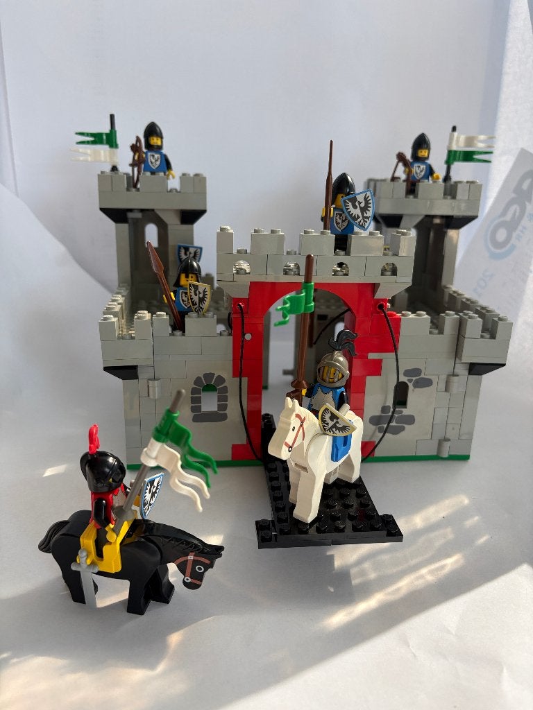 Lego Vintage 6073-1 Castle Black falcons, Gebruikt, Lego, Ophalen of Verzenden, Inclusief instructies