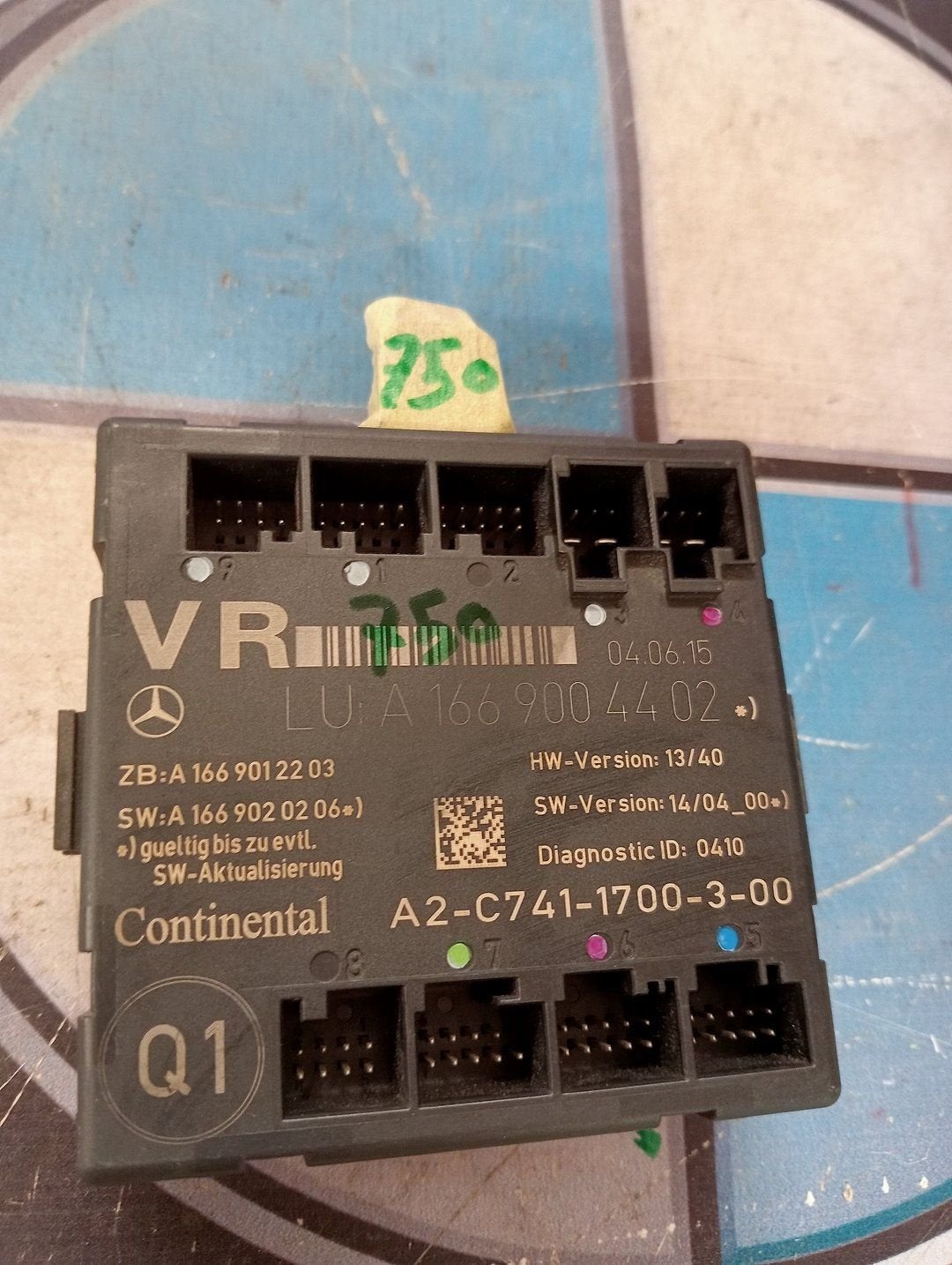 Centrale Deurvergrendelings Module van een Mercedes B-Klasse, Gebruikt, -, Ophalen of Verzenden, -