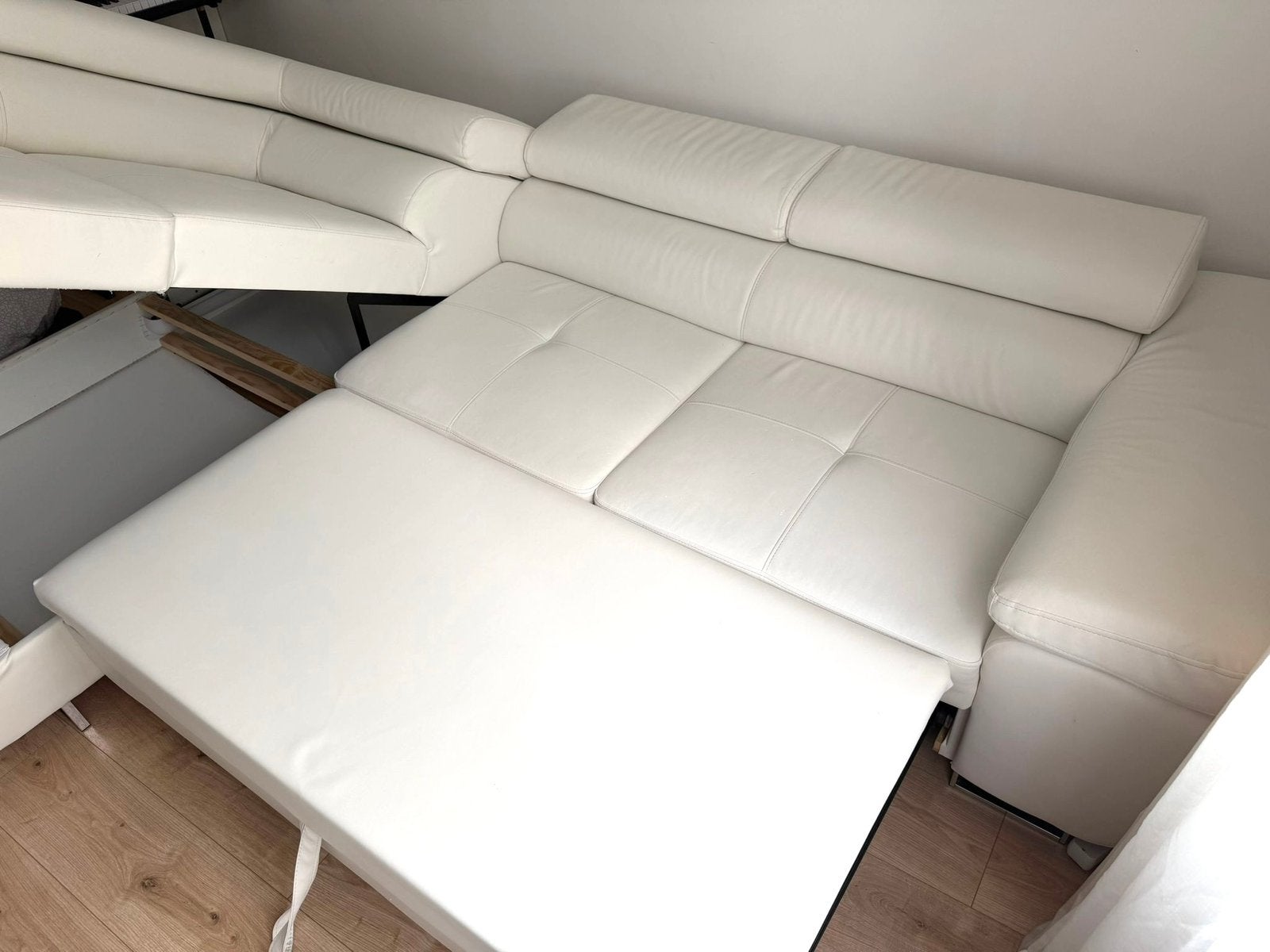 Hoekzetel met bedfunctie 200cm x 270cm, Huis en Inrichting, Ophalen, Gebruikt