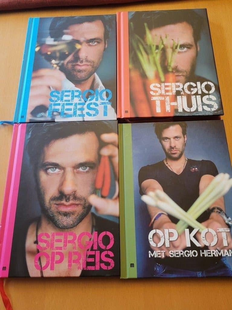 4 livres de cuisine de Sergio Herman NOUVEAU, Enlèvement ou Envoi, Neuf