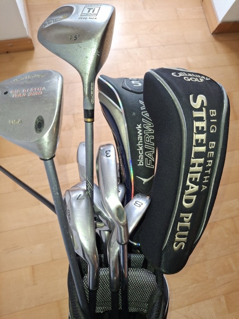 Ensemble de golf Blackhawk, Sports & Fitness, Golf, Enlèvement, Comme neuf, Set