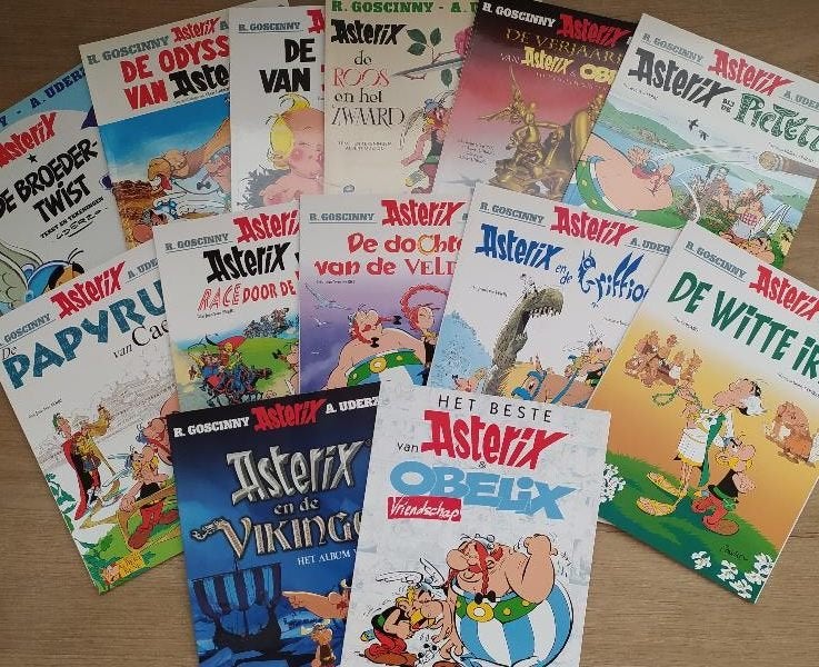 strips Asterix, Enlèvement ou Envoi