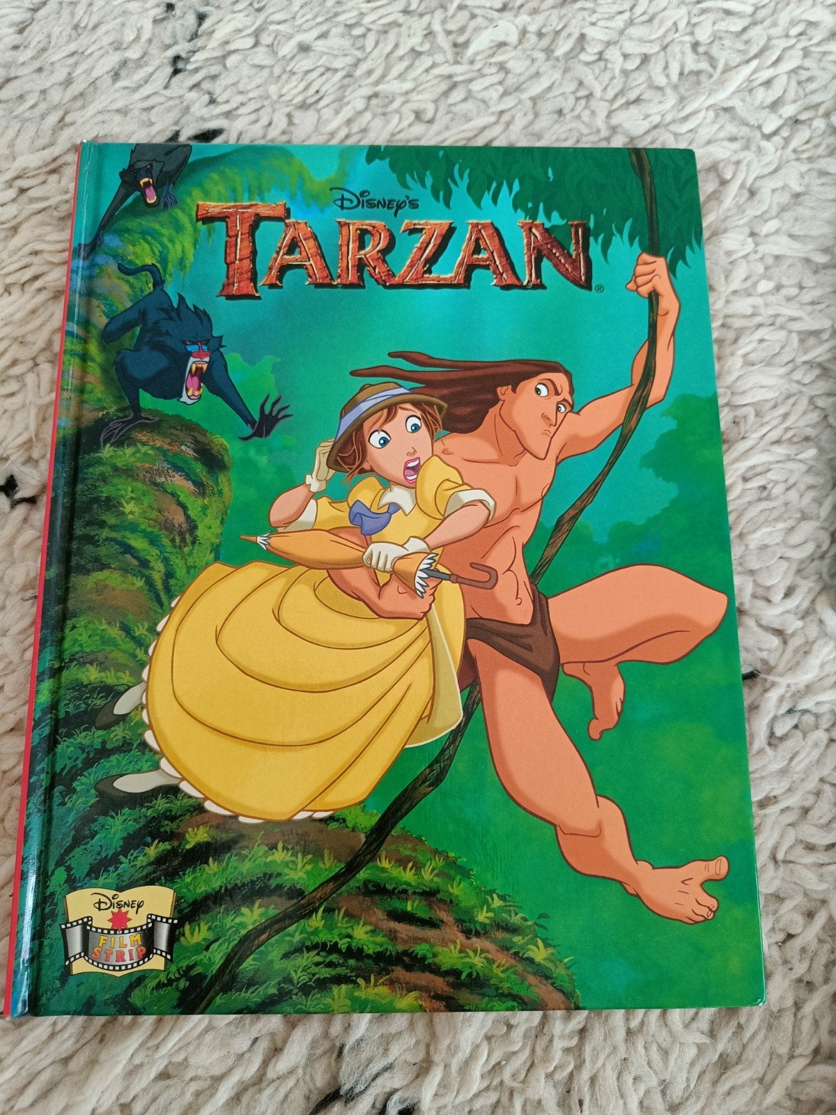 strip Disney Tarzan, Boeken, Ophalen