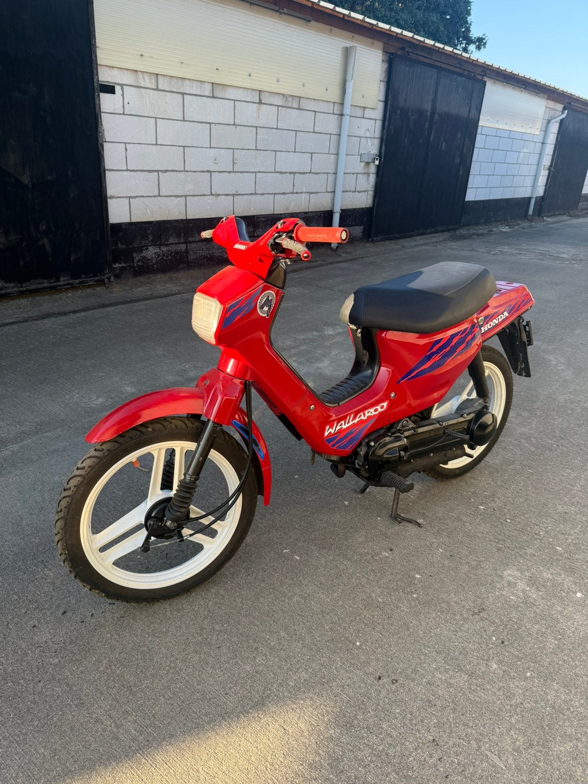 Honda wallaroo, Fietsen en Brommers, Brommers | Honda, Ophalen, Zo goed als nieuw
