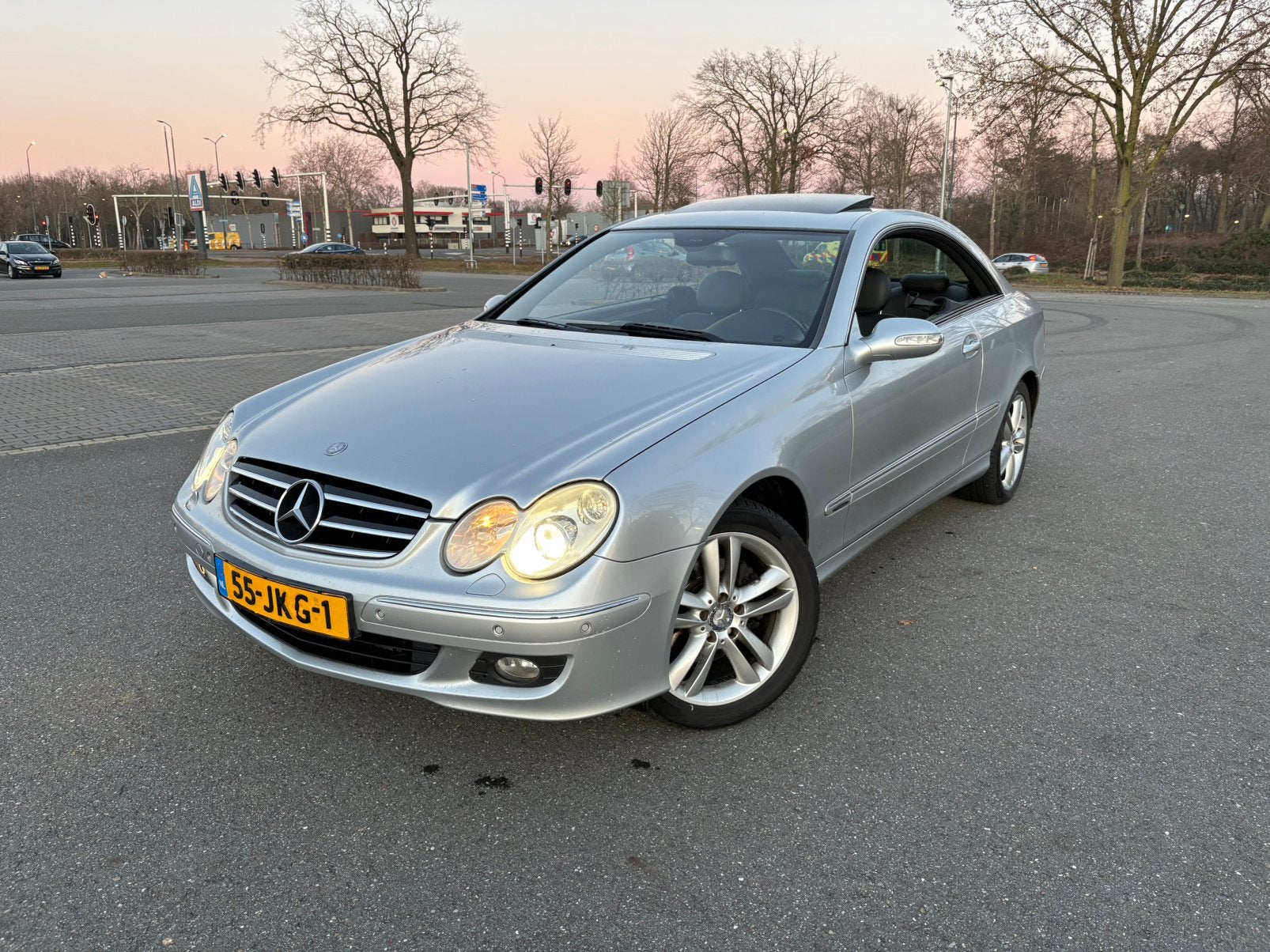 Mercedes clk 280 v6 schuifdak, Auto's, Mercedes-Benz, Automaat, Particulier, CLK, Te koop