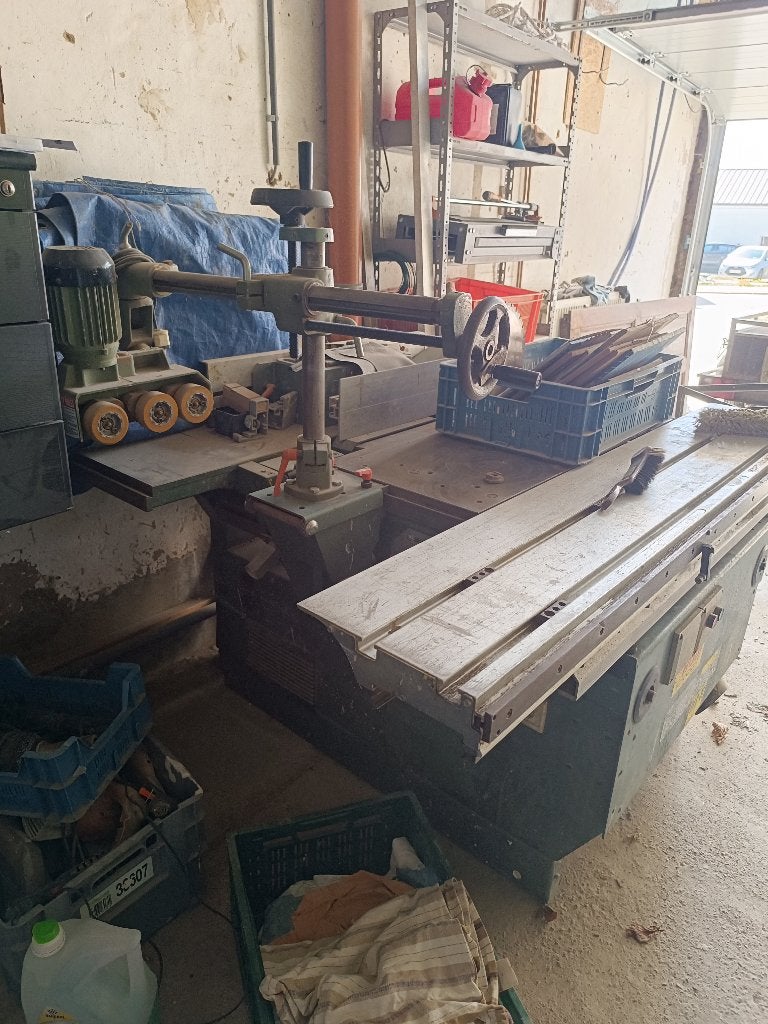 Combiné à bois Felder, Enlèvement