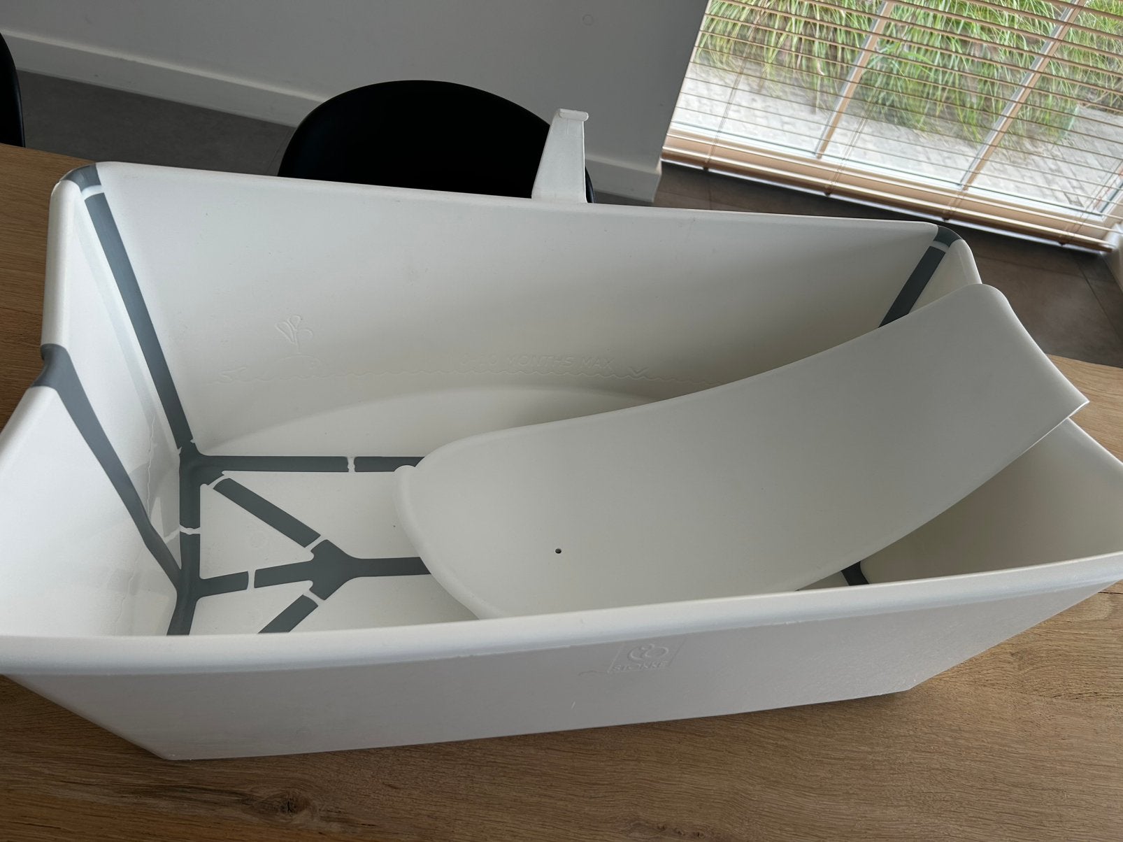 Baignoire Stokke pliable + support pour nouveau-né, Enlèvement, Comme neuf, Baignoire