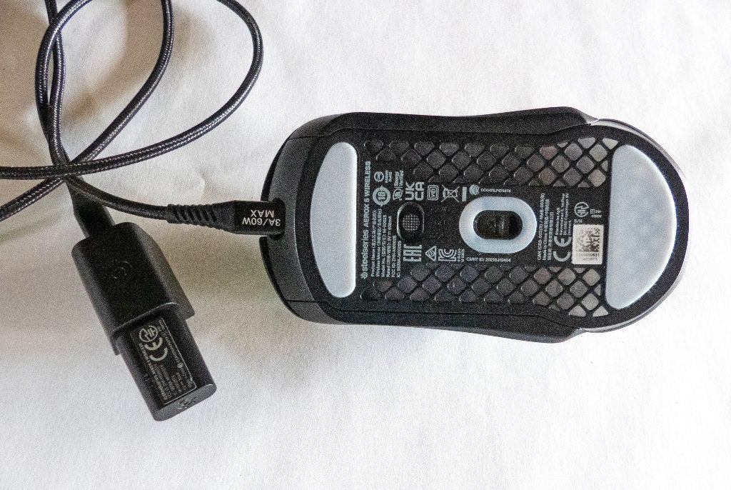 Steelseries Aerox 5 Wireless, Computers en Software, Muizen, Ophalen, Rechtshandig, Muis, Gaming muis