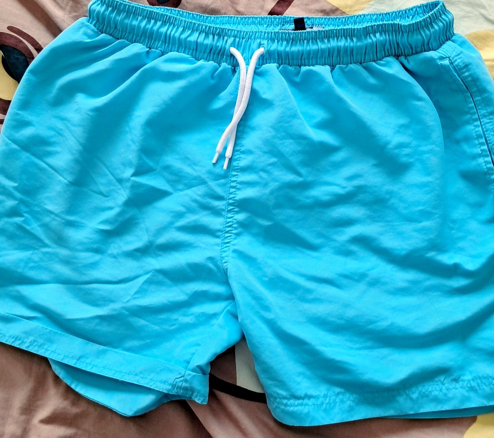 HENLEYS blauwe zwemshort, Kleding | Heren, Badmode en Zwemkleding, Henleys, Ophalen of Verzenden, Zwemshort, Maat 48/50 (M)