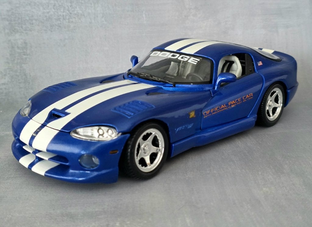 1/18 Maisto - 1996 Dodge Viper GTS Indianapolis 500 Pace Car, Verzenden, Zo goed als nieuw, Auto, Maisto