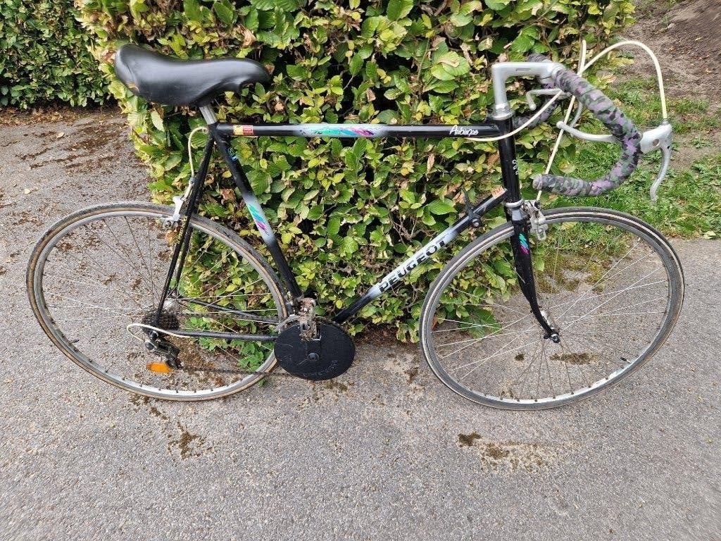 Peugeot racefiets retro, Fietsen en Brommers, 28 inch, Gebruikt, 61 tot 65 cm, Ophalen