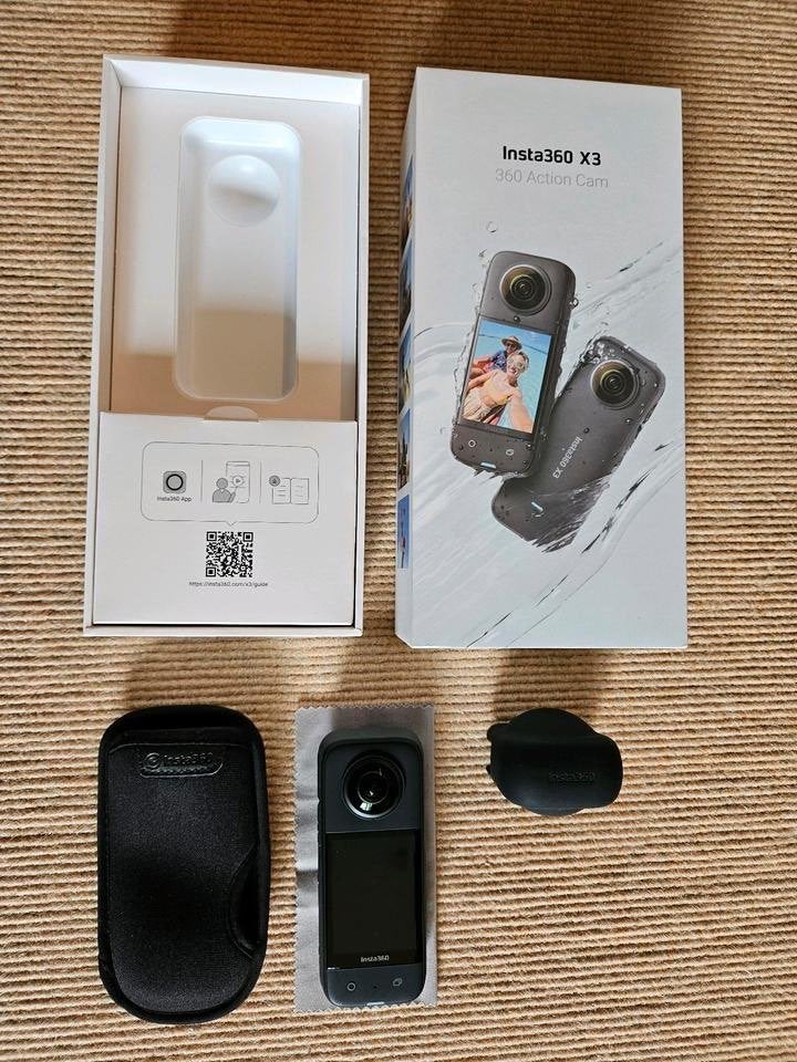 Insta360 x3 Top Staat!, Ophalen of Verzenden, Zo goed als nieuw