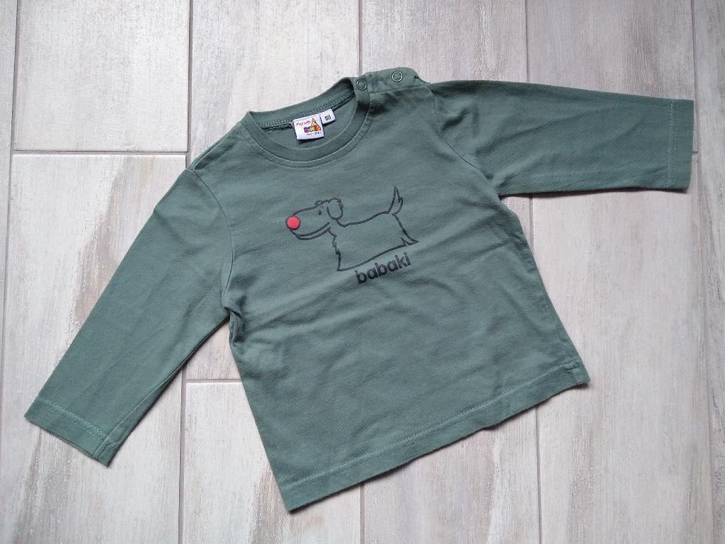 ★ M80 - Longsleeve bumba, Enfants & Bébés, Vêtements de bébé | Taille 80, Utilisé, Garçon, Chemisette ou Manches longues, Enlèvement ou Envoi