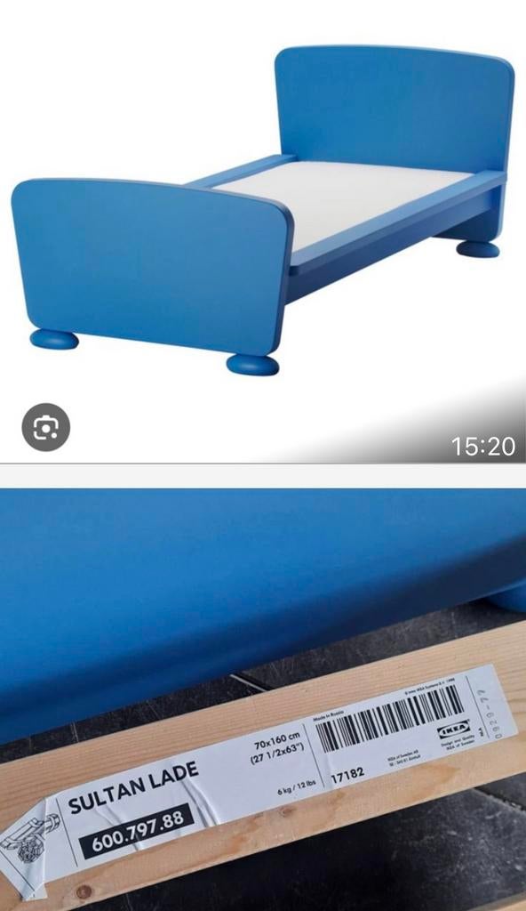 Kinderbed goede staat, Gebruikt, 70 tot 85 cm, 140 tot 160 cm, Ophalen