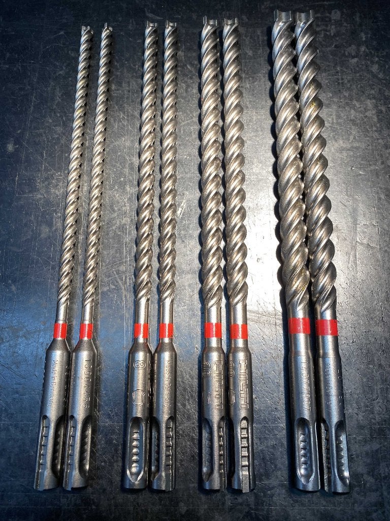 Set nieuwe boren, forets van Hilti, Bricolage & Construction, Outillage | Foreuses, Neuf, 600 watts ou plus, Enlèvement, Perceuse