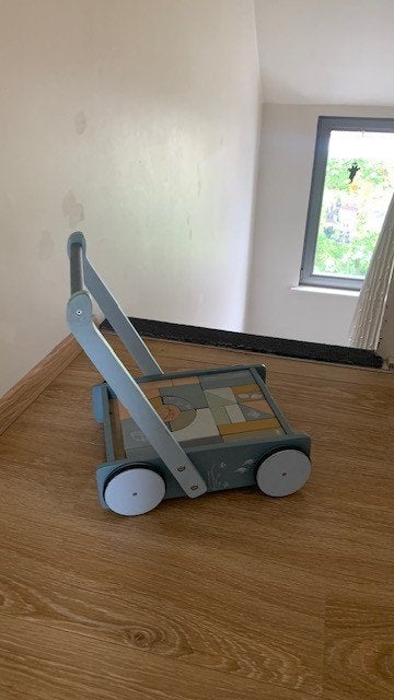 Little Dutch blokkenkar, Kinderen en Baby's, Speelgoed | Houten speelgoed, Ophalen, Gebruikt