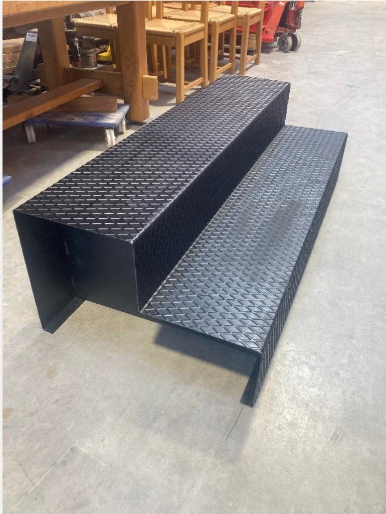 stalen trap/ trappen, Ophalen, Trap