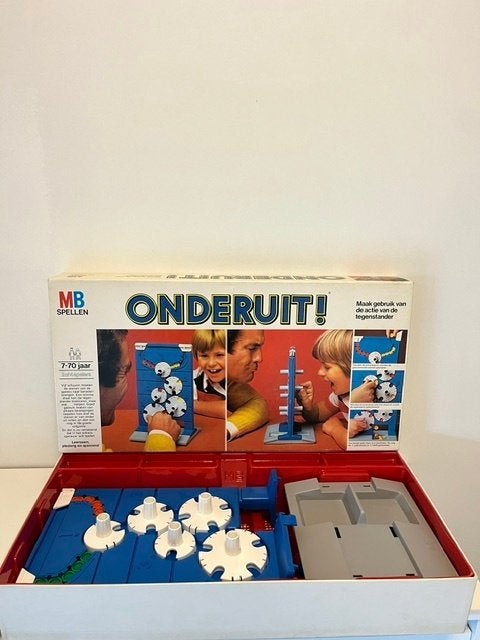 Jeu MB Onderuit, 1 ou 2 joueurs, Enlèvement ou Envoi, Utilisé, MB spellen