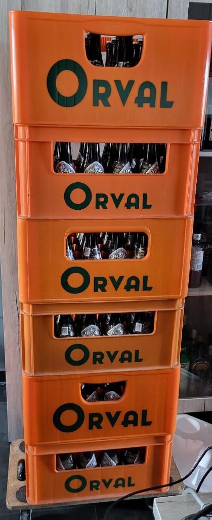 Orval (6 bakken - oudste van 2018), Enlèvement, Comme neuf, Bouteille(s), Autres marques