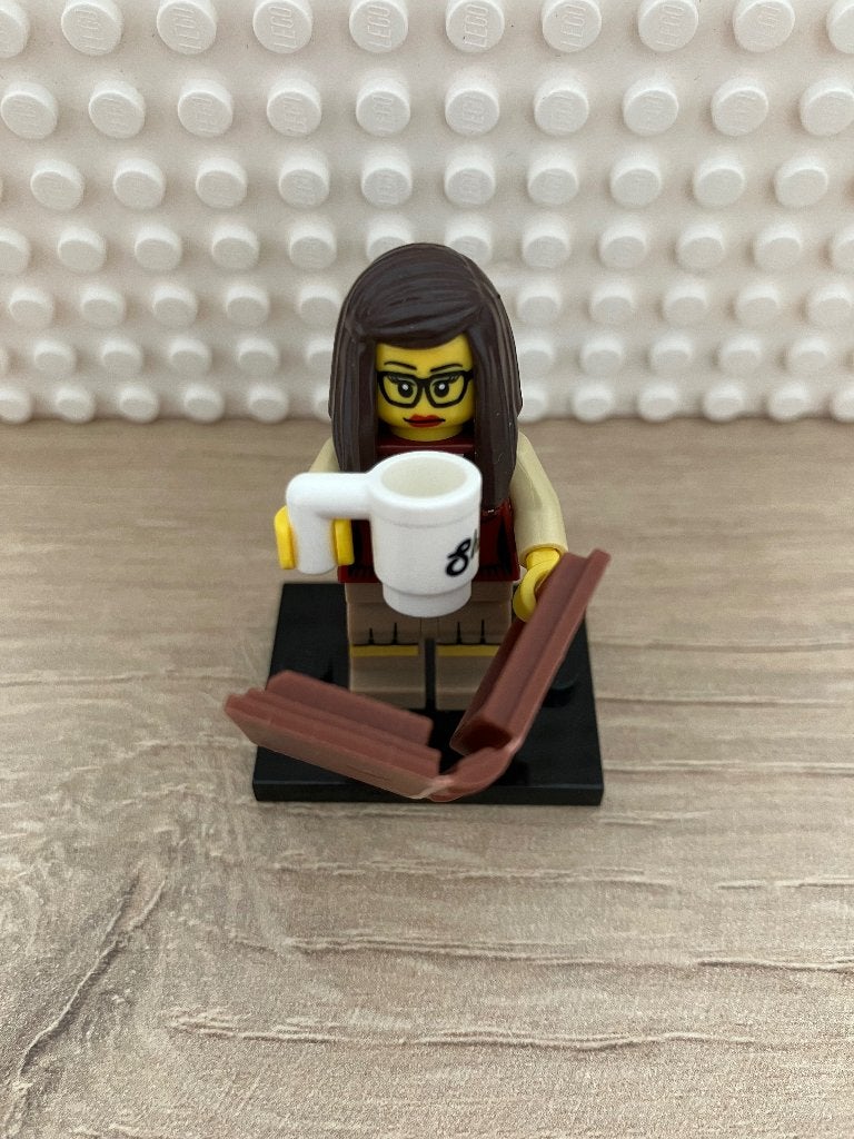 Lego series 10, 71001, librarian, Compleet, Lego, Ophalen of Verzenden, Zo goed als nieuw
