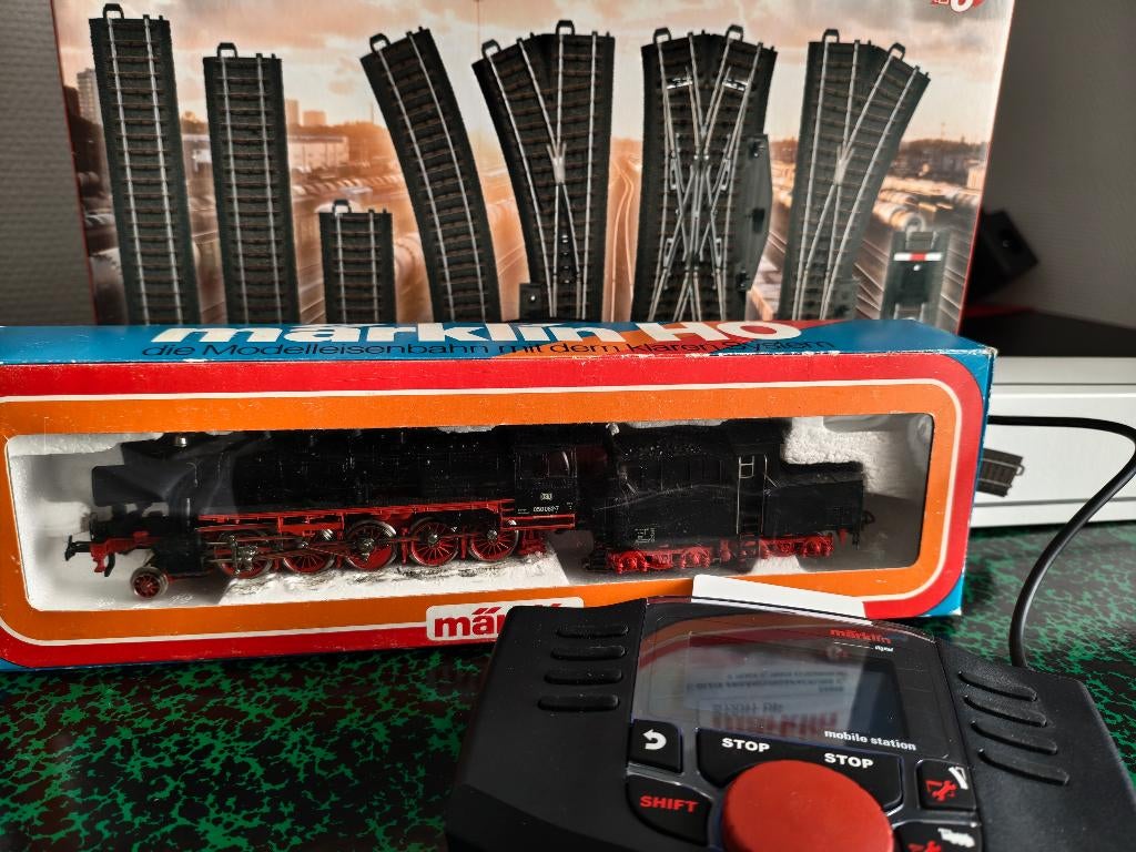 Märklin Startset met locomotief (C) + mobile station + box, Enlèvement ou Envoi, Utilisé, Locomotive, Märklin